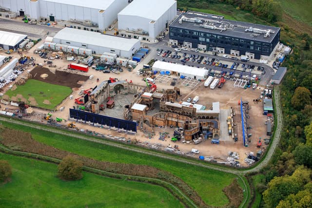 Shepperton backlot photo