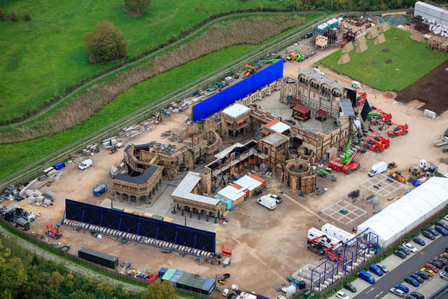 Shepperton backlot photo