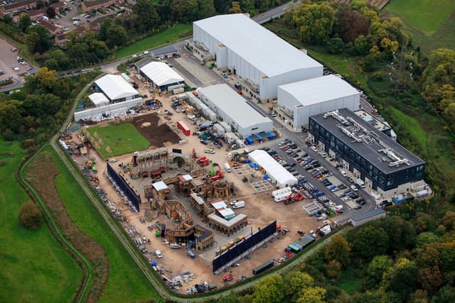 Shepperton backlot photo